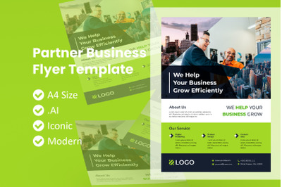 Partner Business Flyer Template