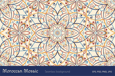 Moroccan seamless pattern