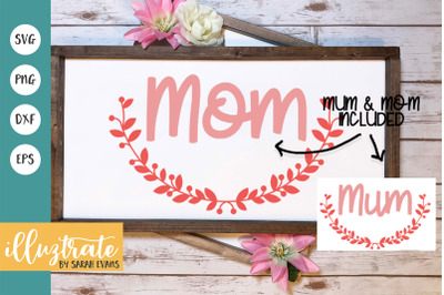 Mother&#039;s Day Quote SVG | Mothers Day Cut File | Mum SVG | Mom SVG