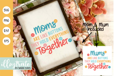 Mother&#039;s Day Quote SVG | Mothers Day Cut File | Mum SVG | Mom SVG