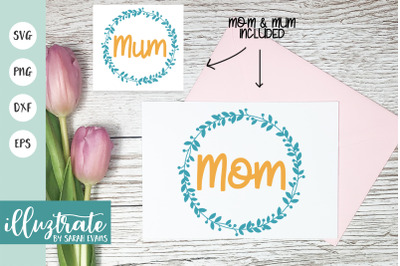 Mother&#039;s Day SVG Cut File | Mummy SVG | Mommy SVG | Mom SVG | Mum Svg