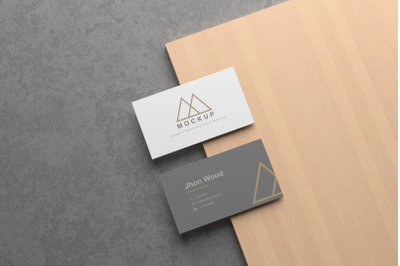 Elegant Business Card Mockup