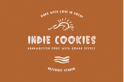 Indie Cookies Handwritten Font
