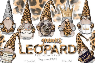 Leopard Gnomes Icons