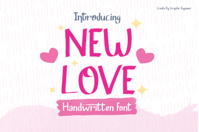 New Love font
