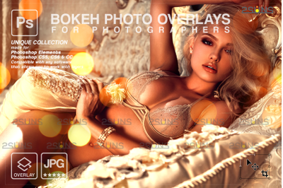 Bokeh light photo overlays &amp; Photoshop overlay, Wedding sparkler