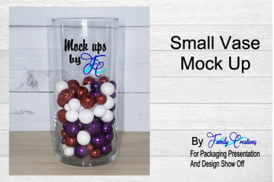 Small Valentine&amp;&23;039;s Day Vase Mock Up