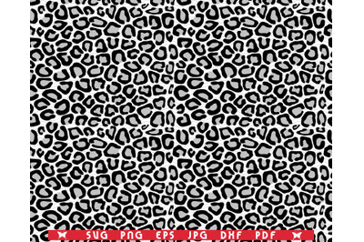 SVG Leopard Skin, Seamless Pattern digital clipart