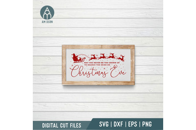 Search The Skies On Christmas Eve svg, Christmas svg cut file