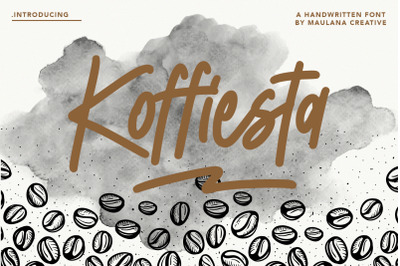 Koffiesta Handwritten Font