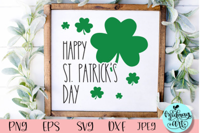 Happy St. Patrick&#039;s day wood sign svg, St. Patrick&#039;s day sign svg