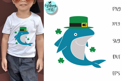 St. Patrick&#039;s shark svg, St. Patrick&#039;s day svg