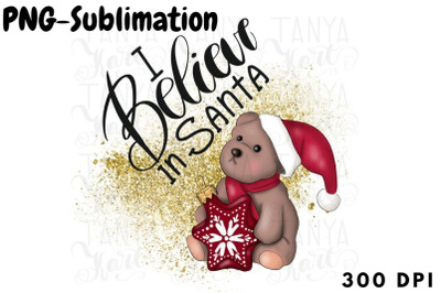 I Believe In Santa | Sublimation Png