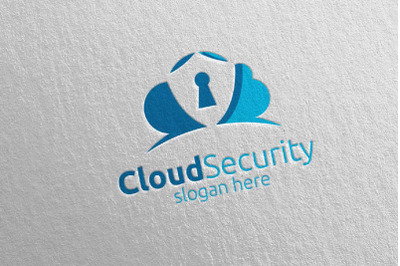 Digital Cloud Security Logo 2