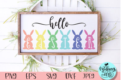 Hello easter svg, easter svg