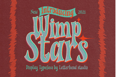 Wimp Stars - Display Typeface