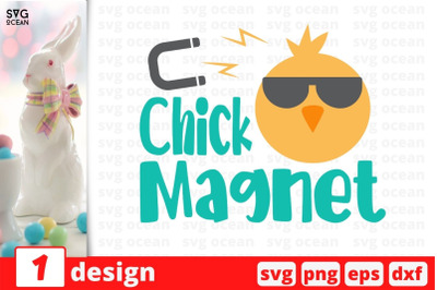 Chick Magnet SVG Cut File