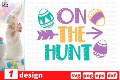 On The Hunt SVG Cut File