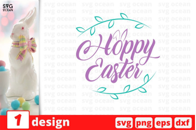 Hoppy Easter SVG Cut File