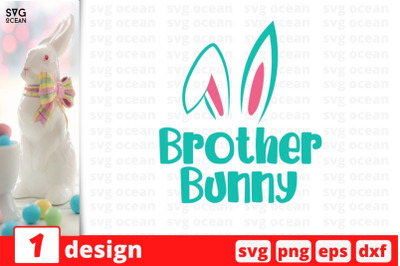 Brother Bunny SVG Cut File