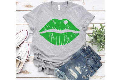 St Patricks Kiss SVG