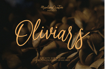 Oliviars Beauty Script Font