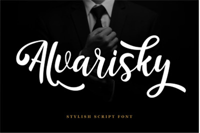 Alvarisky - Stylish Script Font