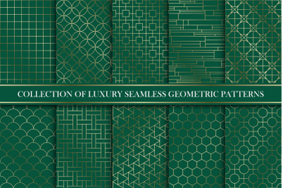 Luxury seamless ornate patterns