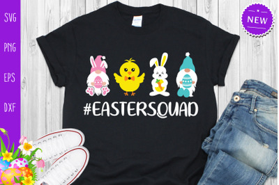 Easter Squad Svg, Easter Svg