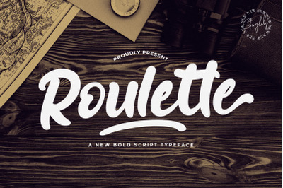 Roulette - Bold Script Font