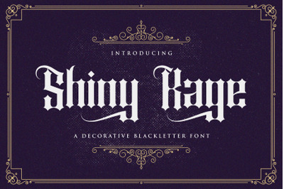 Shiny Kage - Blackletter Font