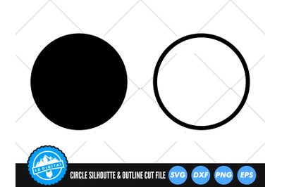 Circle SVG | Basic Shape Circle Silhoutte Cut File