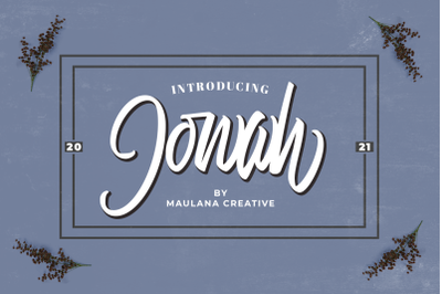 Jonah Brush Font