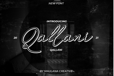 Qallani Script Font