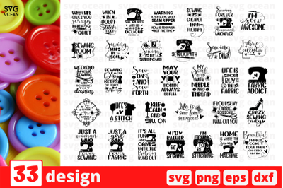 Sewing SVG Bundle