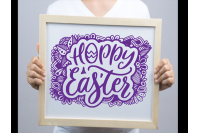 Easter Egg Flower SVG cut file