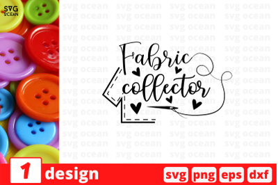 Fabric collector SVG Cut File