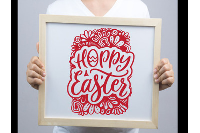 Easter Egg Flower SVG cut file