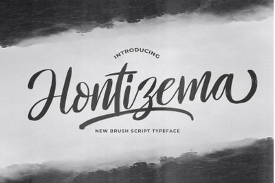 Hontizema - Handwritten Font