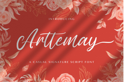 Arttemay - Handwritten Font