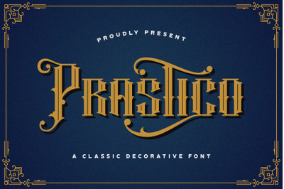 Prastico - Blackletter Font