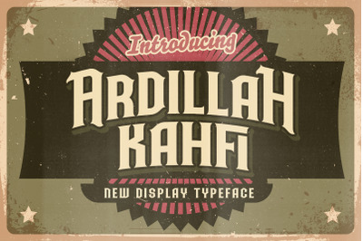 Ardilah Kafi - Victorian Decorative Font