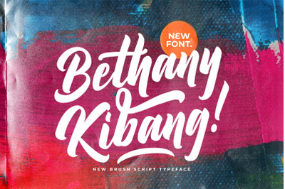 Bethany Kibang - Bold Script Font