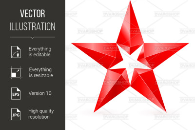 Red star.