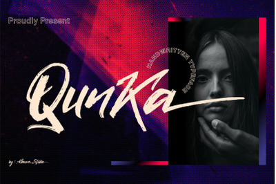 Qunka - Handwritten Typeface