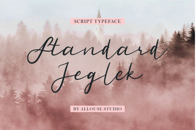 Standard Jeglek - Script Typeface