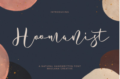 Hoomanist Natural Handwritten Font