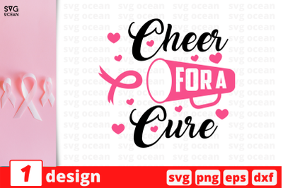 Cheer for a cure SVG Cut File