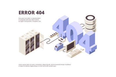 404 page. Web technology error hosting problems computer server fallin