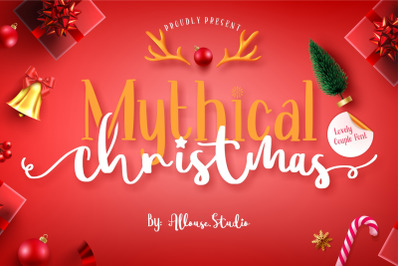 Mythical Christmas - Lovely Couple Font